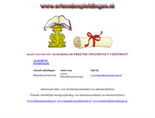 Tablet Screenshot of erkendeopleidingen.binnenhuisarchitectuur.nl